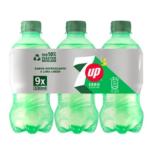 7UP Refresco lima-limón pack 9 uds. x 330 ml.