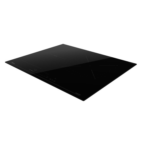 Placa de inducción TEKA IBF 63215 SSM BK, 3 zonas de cocción, 7400W, control preciso con touch slider, A: 60cm.