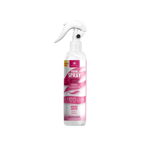 CRISTALINAS Spray absorbe olores Aroma limpio CRISTALINAS ROMM SPRAY 250 ml.