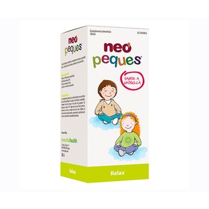 Imagen de NEO PEQUES Relax Complemento alimenticio sabor grosella, que ayuda y favorece la concentración y relajación 150 ml.