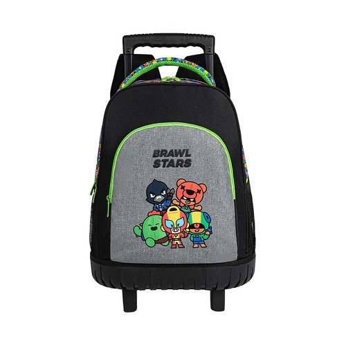 Mochila infantil con ruedas, diseño brawl stars, KOOL SPORT