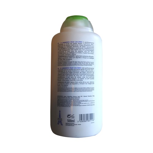 CORINE DE FARME Lilimento para el cambio del pañal, con aceite de oliva CORINE DE FARME Baby bio 500 ml.