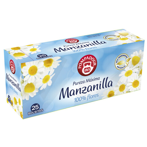 POMPADOUR Manzanilla 25 uds. 1,1 g.