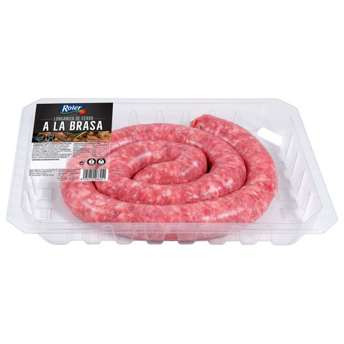 Longaniza blanca de cerdo especial barbacoa ROLER 650 g.