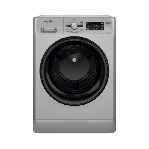 Lavadora secadora WHIRLPOOL FFWDB 964369 SBV SPT, capacidad lavado/secado: 9KG/6KG, clasificación energética: D, 1400RPM, H: 85cm,A: 60cm,F: 60cm.