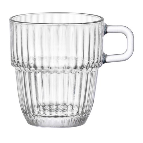 Taza 18.5cl vidrio, modelo Barshine para café doble/espresso. BORMIOLI
