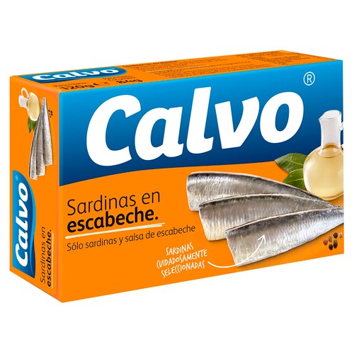 CALVO Sardinas en escabeche 81 g.