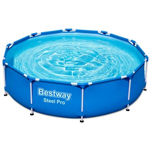 Imagen de Piscina tubular con estructura metálica BESTWAY medidas 3,66X0,76 mts., con depuradora 1.249 litros/hora