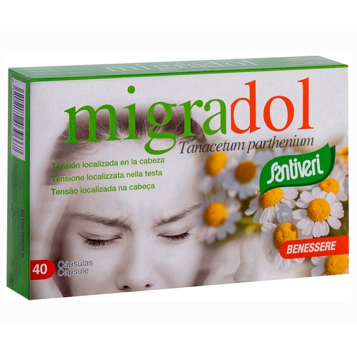 SANTIVERI Migradol 40 cápsulas.