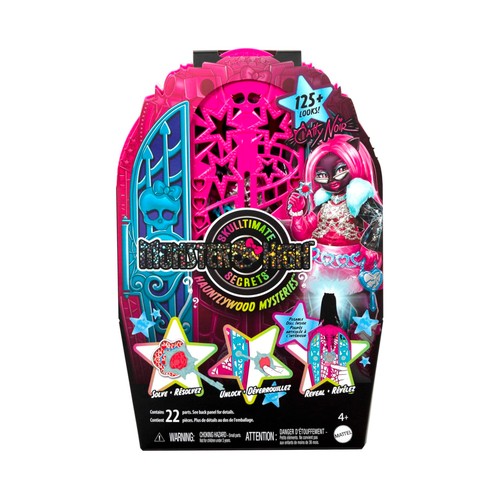MONSTER HIGH Skulltimate Secrets 6 Muñeca Catty Noir con Armario +4 Años