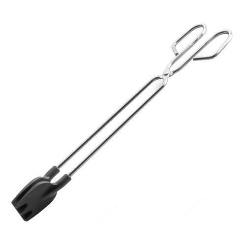 Tenaza pinza de cocina de acero inoxidable y nylon, 35 cm. NYLON.
