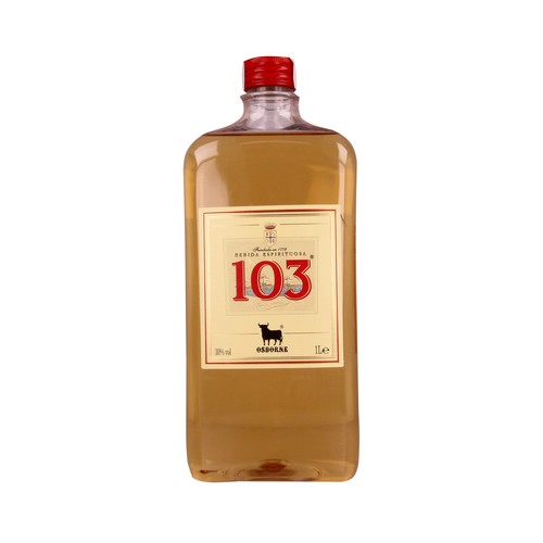 103 Bebida espirituosa de brandy 103 botella 1 l.