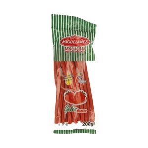 Regaliz de fresa 200 gr.