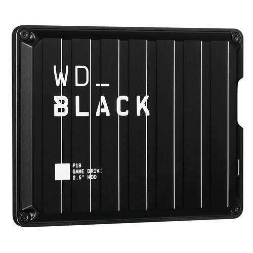 Disco duro externo 4TB WD Black P10 Game Drive, tamaño 2,5, conexión USB 3.2.