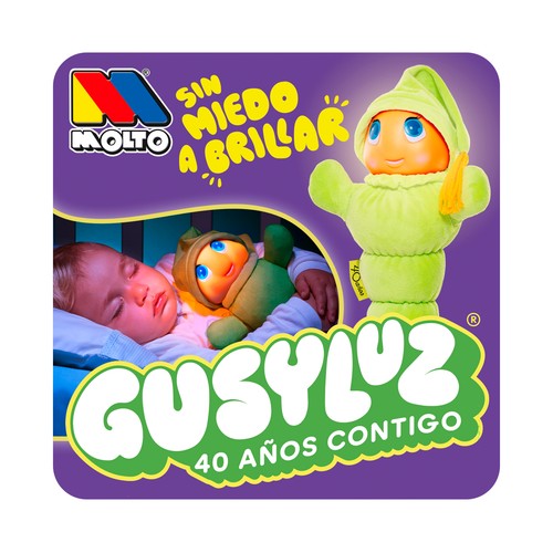 MOLTO Peluche Gusy Luz dos Caras 40º Aniversario