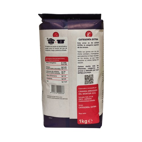 MONTSÍA Arroz 1 kg.