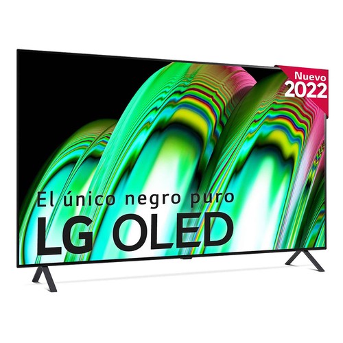 Televisión 139 cm (55") OLED LG 55A26 4K, HDR 10 PRO, SMART TV, WIFI, BLUETOOTH, TDT T2, USB reproductor y grabador, 3HDMI, 50HZ.