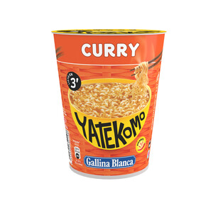Imagen de YATEKOMO Fideos Orientales con sabor a curry 61 g.