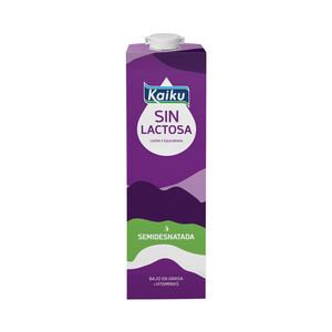 precios Kaiku Leche De Vaca Semidesnatada Y Sin Lactosa  1 L. en Alcampo