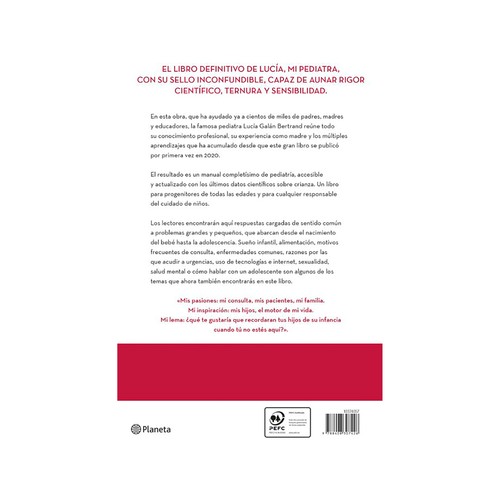 Gran libro de Lucía mi pediatra, Dra. Lucía Galán Bertrand, 5º aniversario, LOGISTA.