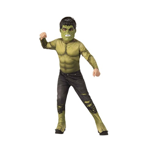 Disfraz oficial de Hulk para niño, talla L infantil 8-10 años