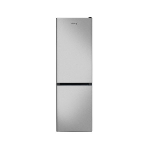 Frigorífico combi 186cm FAGOR 3FFK6636X inox, No Frost, clasificación energética: E, H: 186cm, A: 59,5cm, F: 60cm, capacidad total: 293L.