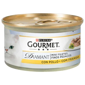 PURINA GOURMET Comida para gatos humedo sabor a pollo GOURMET tarrina 85 g.