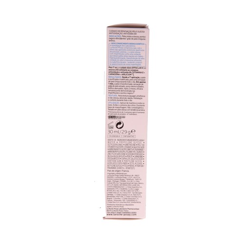 LA ROCHE POSAY Tratamiento con acción renovadora para pieles grasa,LA ROCHE POSAY Effaclar K+ 40 ml.