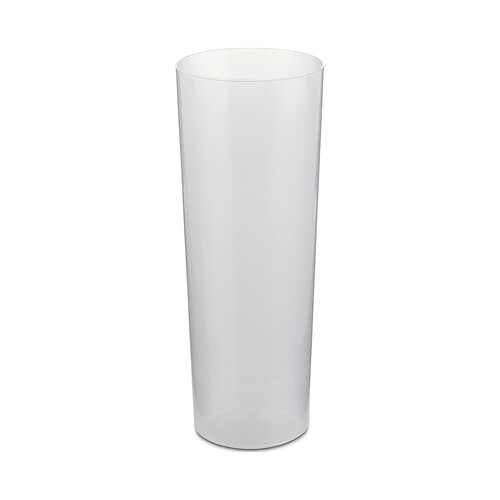 Pack de 8 vasos de tubo desechables, 0,36 litros, Naturgo NUPIK.
