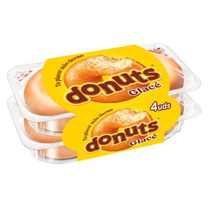 Imagen de DONUTS Rosquilla con azúcar glacé 4 uds. 208 g.