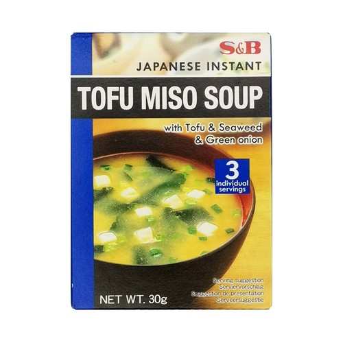 S&B Sopa miso japonesa de tofu 30 g.