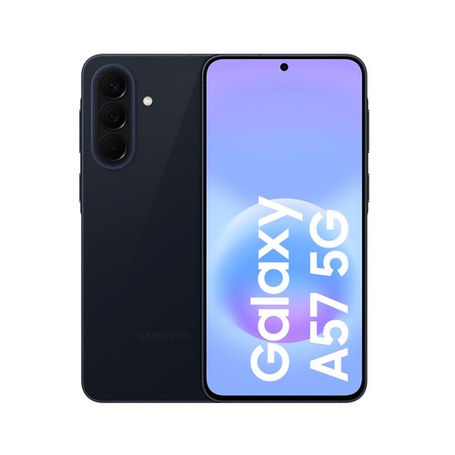Smartphone Samsung Galaxy A57, 6,7", 256GB + 8GB RAM, color azul oscuro
