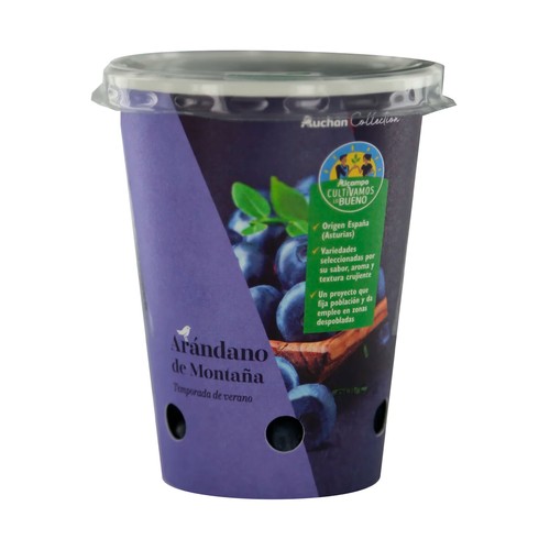 ALCAMPO CULTIVAMOS LO BUENO Arándanos de montaña cubo 200 g.
