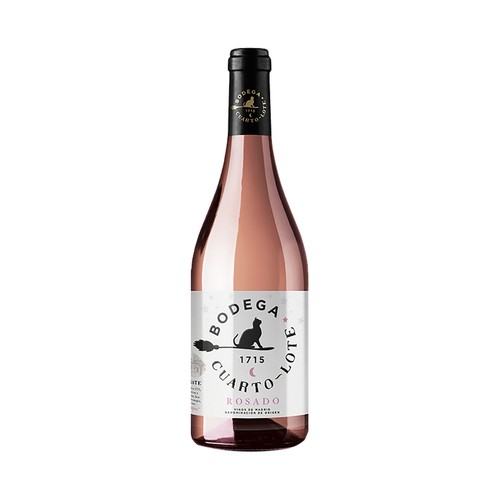 CUARTO LOTE Vino rosado con D.O. Vinos de Madrid botella 75 cl.