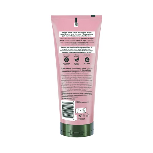 HERBAL ESSENCES Acondicionador suavizante con aroma a rosas, para cabellos