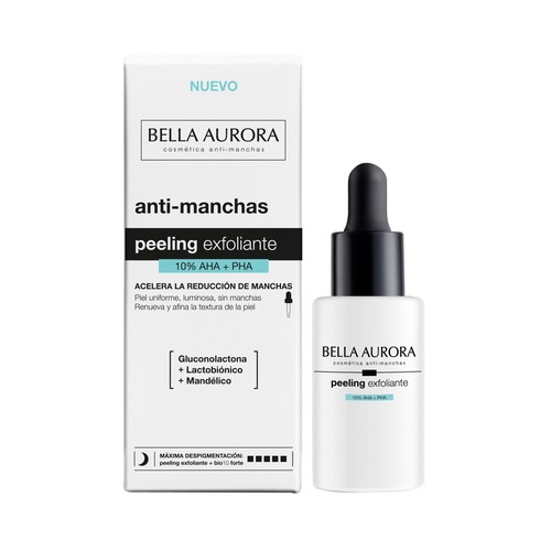 BELLA AURORA Peeling exfoliante con acción anti-manchas 30 ml.