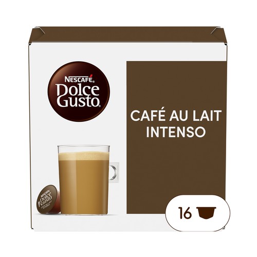 Café con leche intenso en cápsulas NESCAFÉ 16 uds.
