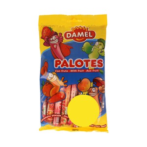 Imagen de DAMEL Palotes (caramelos blandos con fruta natural) 160 g.