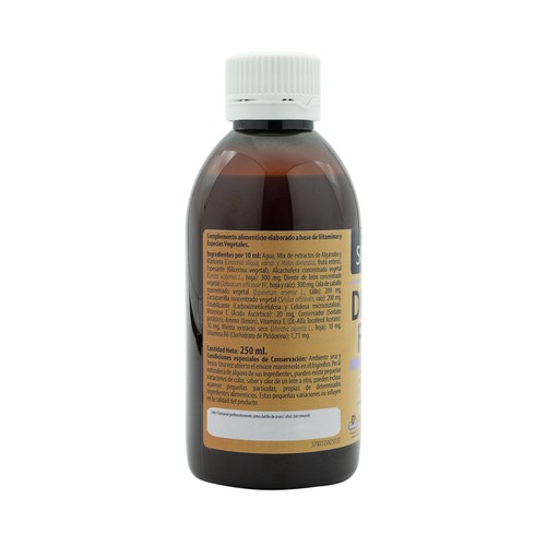 SANON Drena fort Alcachofa y zarzaparrilla, sabor a limón 250 ml.