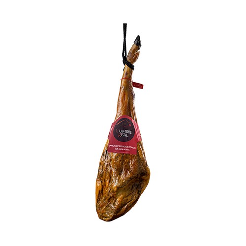 CUMBRE REAL Jamón ibérico de bellota (50% raza ibérica) CUMBRE REAL pieza de 7 kilos (peso aproximado).