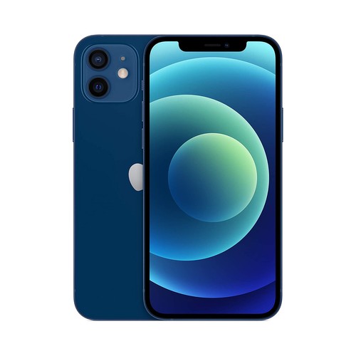 Smartphone 15,49cm (6,1") iPhone 12 azul MGJ83QL/A, 64GB, Chip A14 Bionic, Super Retina XDR, 12 Mpx, iOS 14.