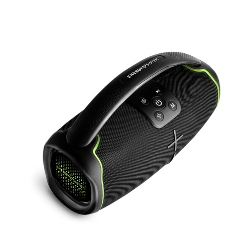 Altavoz portátil Hyperbeat Energy System por batería, potencia 80 W, BLUETOOTH, color negro..