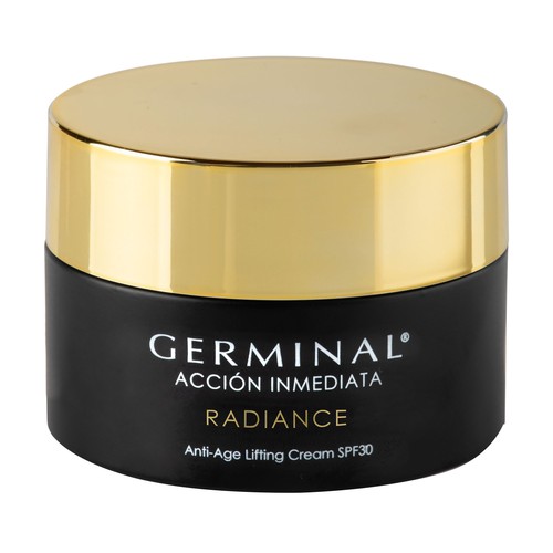 GERMINAL Radiance acción inmediata Crema facial antiedad  de día efecto lifting con FPS 30 50 ml.