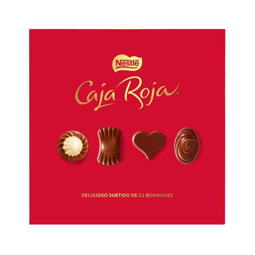 CAJA ROJA DE NESTLÉ Bombones surtidos CAJA 100 g.