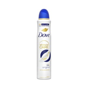Imagen de DOVE Advanced care original Desodorante en spray para mujer, antitranspirante hasta 72 horas 200 ml.