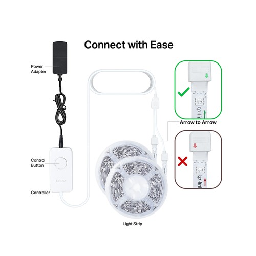 Tira de Luz Led Wifi Inteligente, Multicolor, Regulable 10m TP-LINK TAPO L900-10.