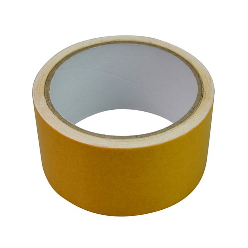 Cinta adhesiva de doble cara para suelos y alfombras, 50mm x 5m PRODUCTO ALCAMPO.