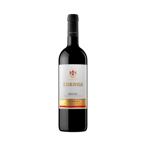 VIÑA EDERRA Vino tinto crianza con D.O. Ca. Rioja botella de 75 cl.