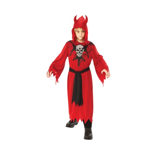 Disfraz diablo justiciero infantil talla S 7-8 años. RUBIES