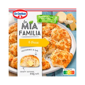 DR. OETKER LA Mia familia Pizza a los 4 quesos 559 g.